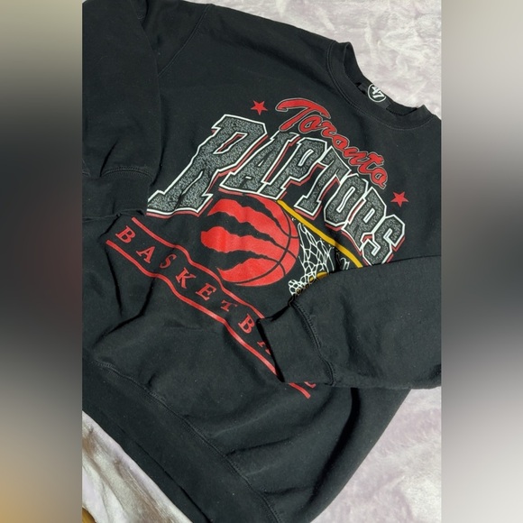 47 Tops - *free add on* Toronto Raptors Black Sweatshirt